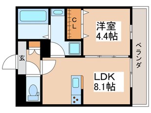 リコルテ福生の物件間取画像